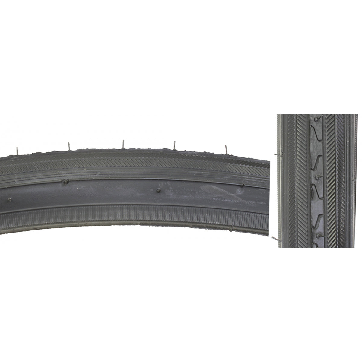Tire Sunlite 27X1-1/4 Black/Bk Rd 70Lb K34/5 Wire