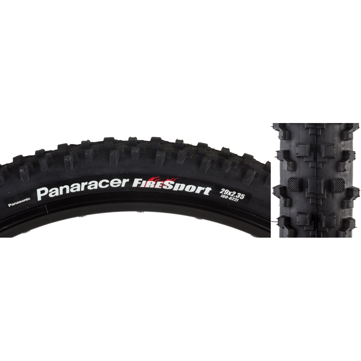 Tire Pan Fire Sport 29X2.35 Wire Black/Bk