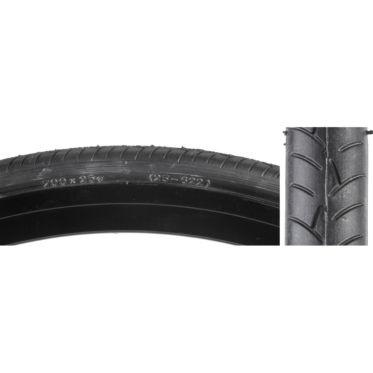 Tire Vee Smooth 700X25 Black Wire