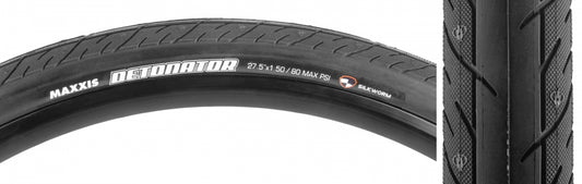 Tire Max Detonator 27.5X1.5 Black Fold/60 Sc/Sw