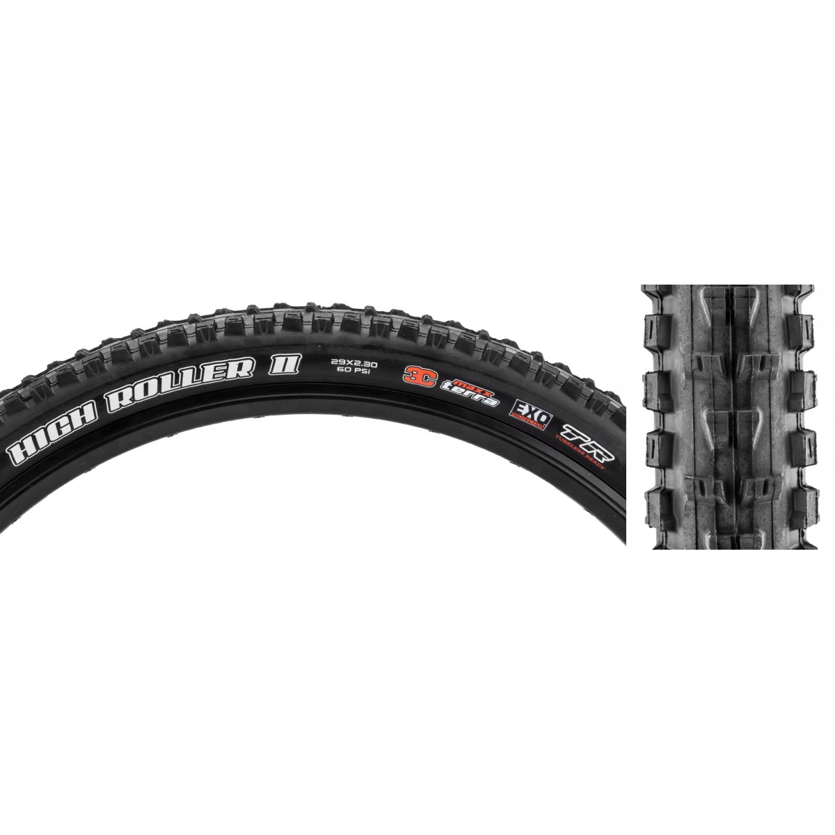 Tire Max Highroller Ii 29X2.3 Black Fold/60 Tr/Exo/Terra