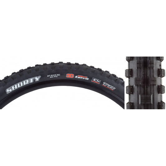 Tire Max Shorty 27.5X2.3 Black Fold/60 Exo/Tr/Terra