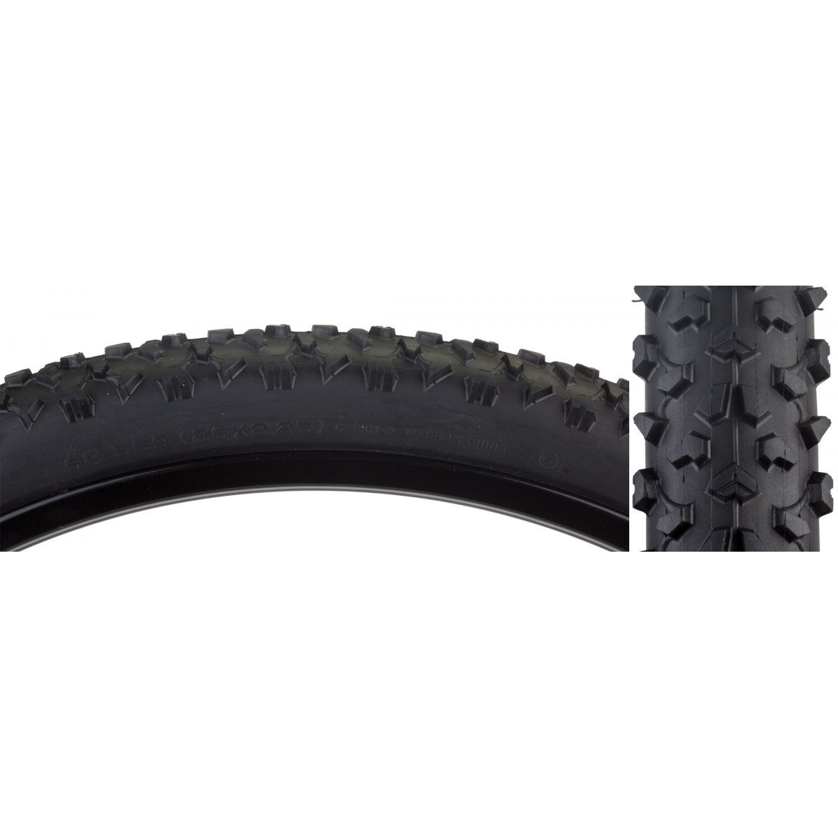 Tire Sunlite 26X2.25 Cst1563 Black/Bsk Caballero Wire