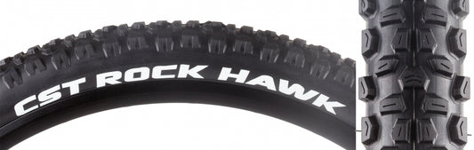 Tire Cstp Rock Hawk 27.5X2.25 Black/Bk Wire Sc