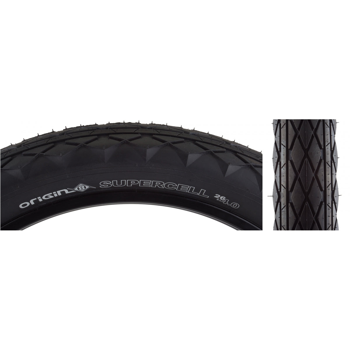 Tire Origin8 Supercell 26X4.0 Wire Black/Bk