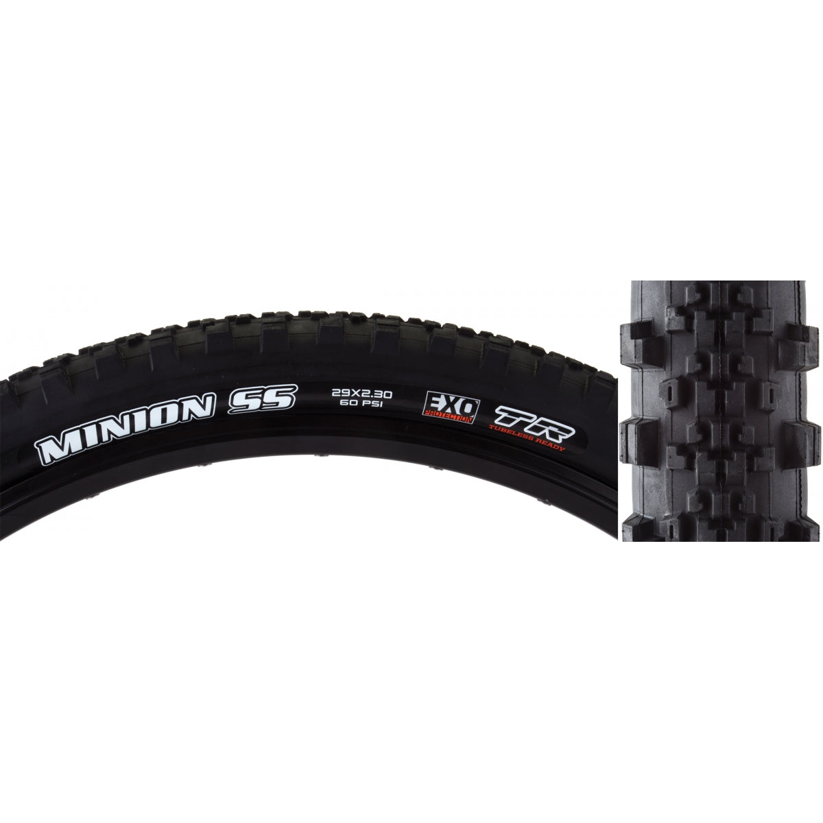 Tire Max Minion Ss 29X2.3 Black Fold/60 Dc/Exo/Tr