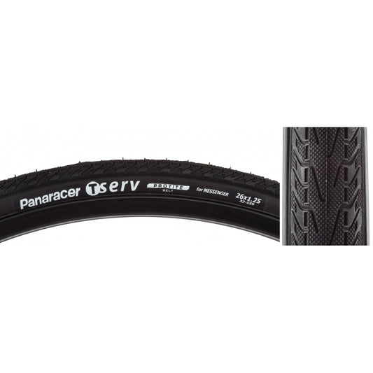 Tire Pan Tserv Protite 26X1.25 Fold Black/Bk