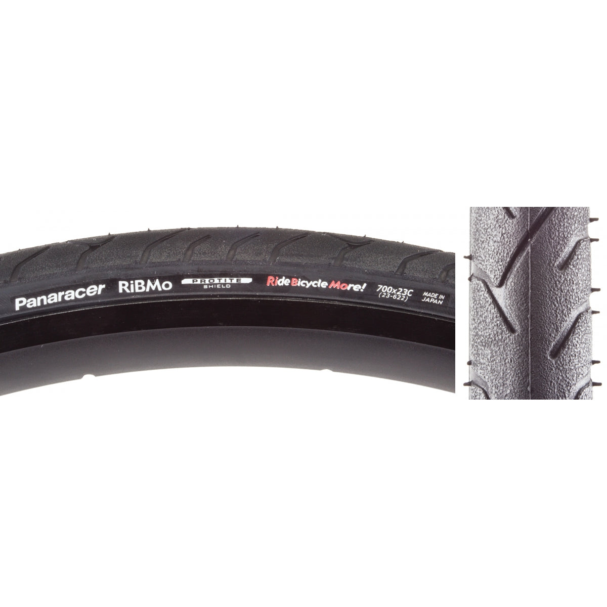 Tire Pan Ribmo Protite 700X23 Wire Black/Bk