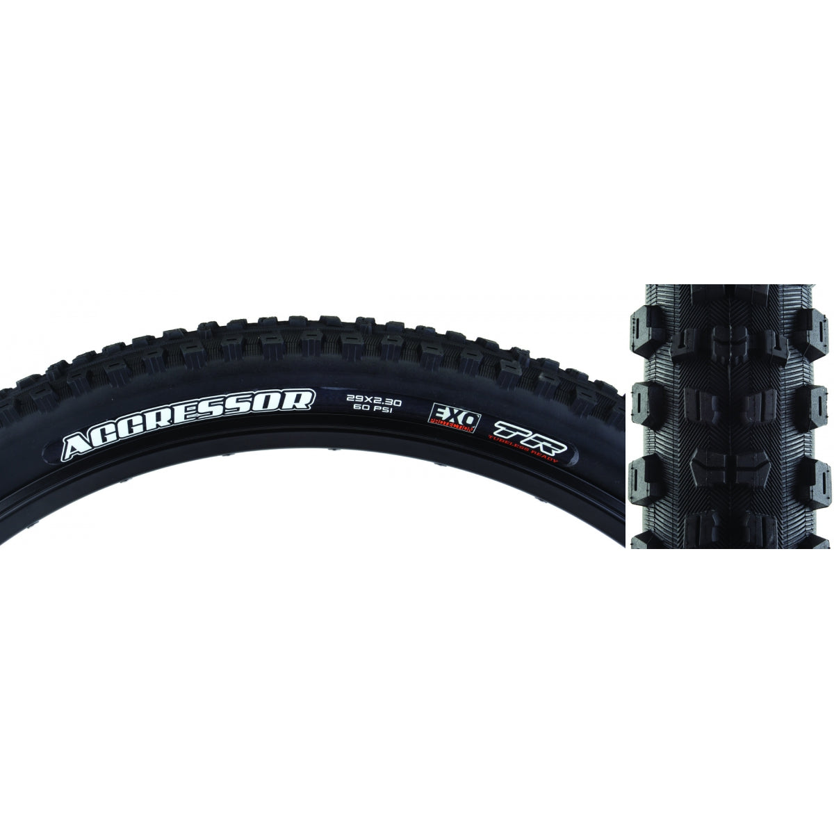 Tire Max Aggressor 29X2.3 Black Fold/60 Dc/Exo/Tr