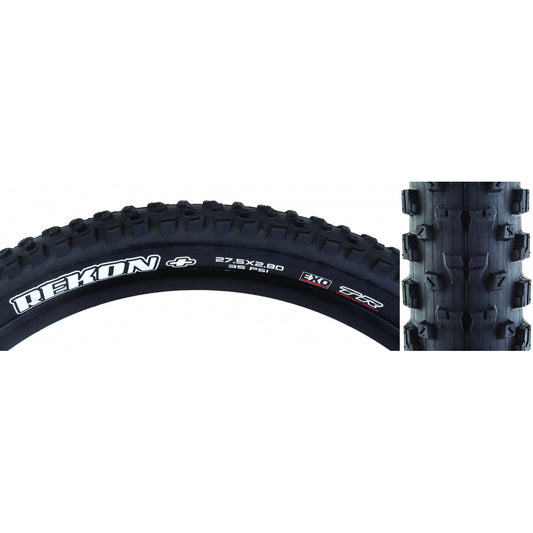 Tire Max Rekon+ 27.5X2.8 Black Fold/60 Dc/Exo/Tr