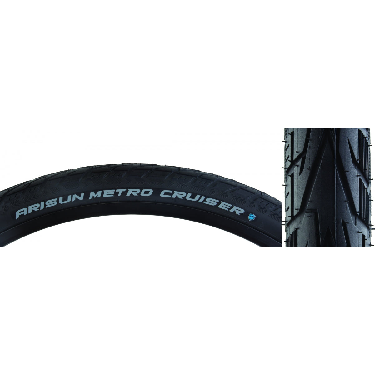 Tire Arisun Metro Cruiser 26X1.6 Black Wire/60 Kd