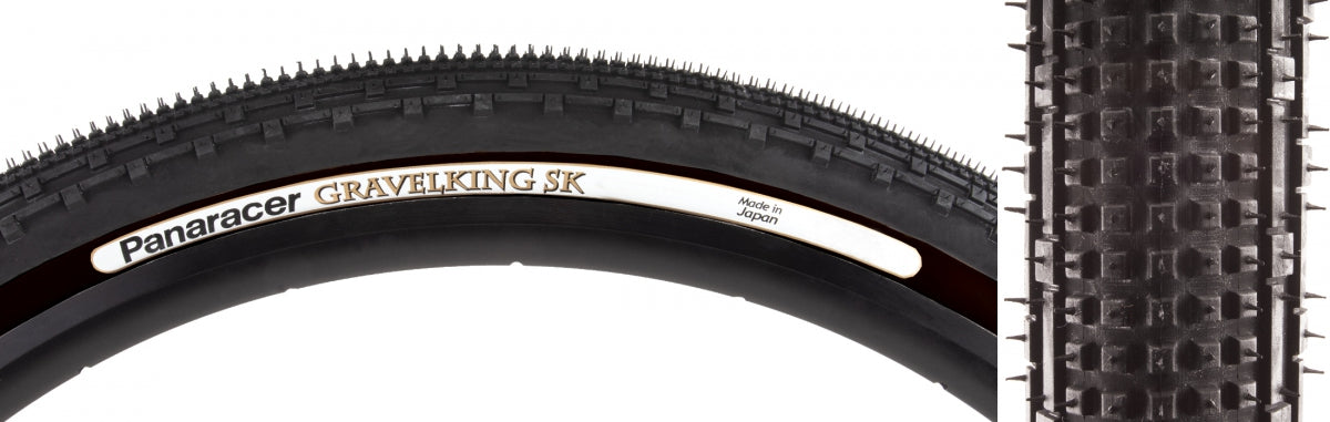 Tire Pan Gravel King Sk 700X35 Fold Tbls Bk/Bk