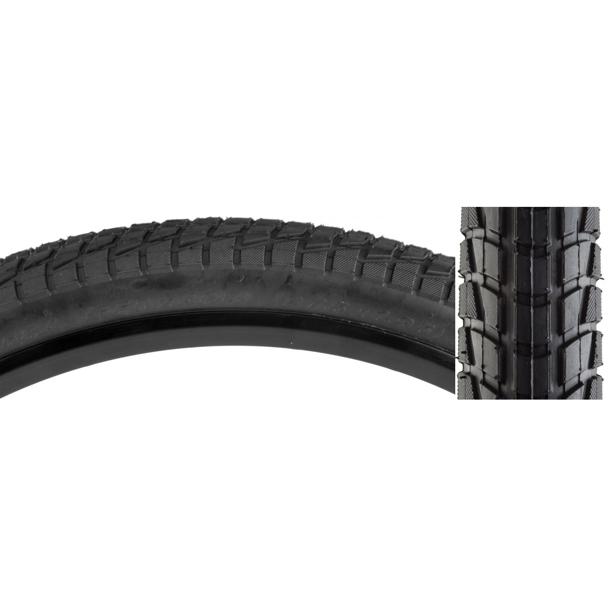 Tire Sunlite 27.5X1.95 Black/Bsk Komfort K841A Wire