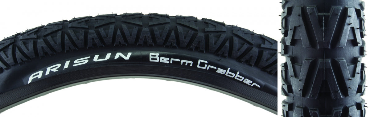 Tire Arisun Berm Grabber 20X1.85 Black Wire/60