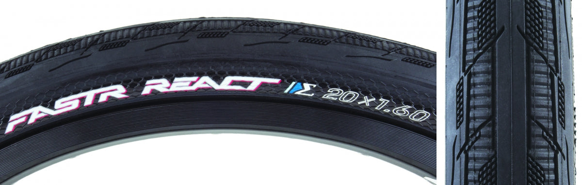 Tire Tioga Fastr React S-Spec 20X1.6 Fold Black