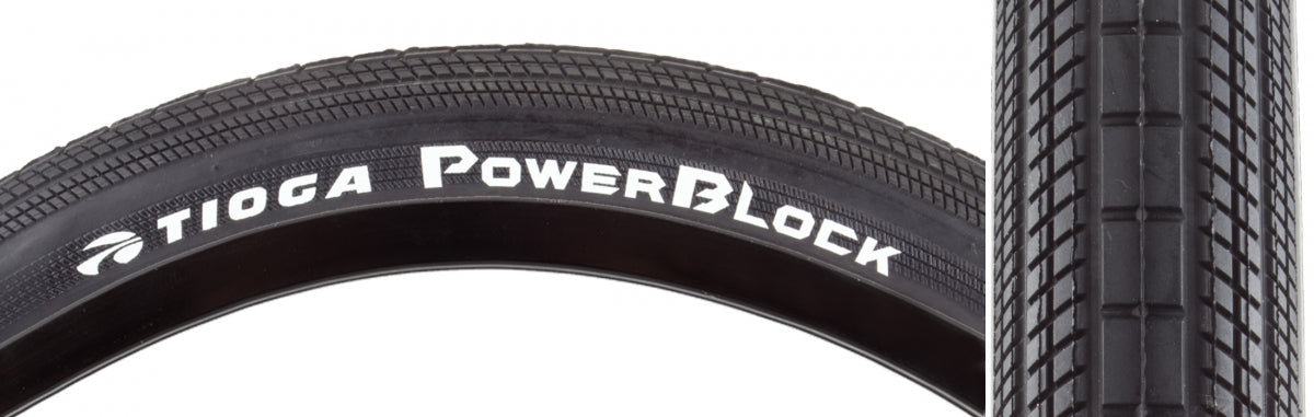 Tire Tioga Powerblock 24X2.1 Wire Black
