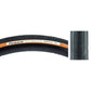 Panaracer GravelKing Slick Tire - 700 x 28, Clincher, Folding, Black/Brown