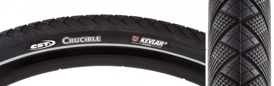 Tire Cstp Crucible 700X42 Black/Bk Wire Sc/Ki