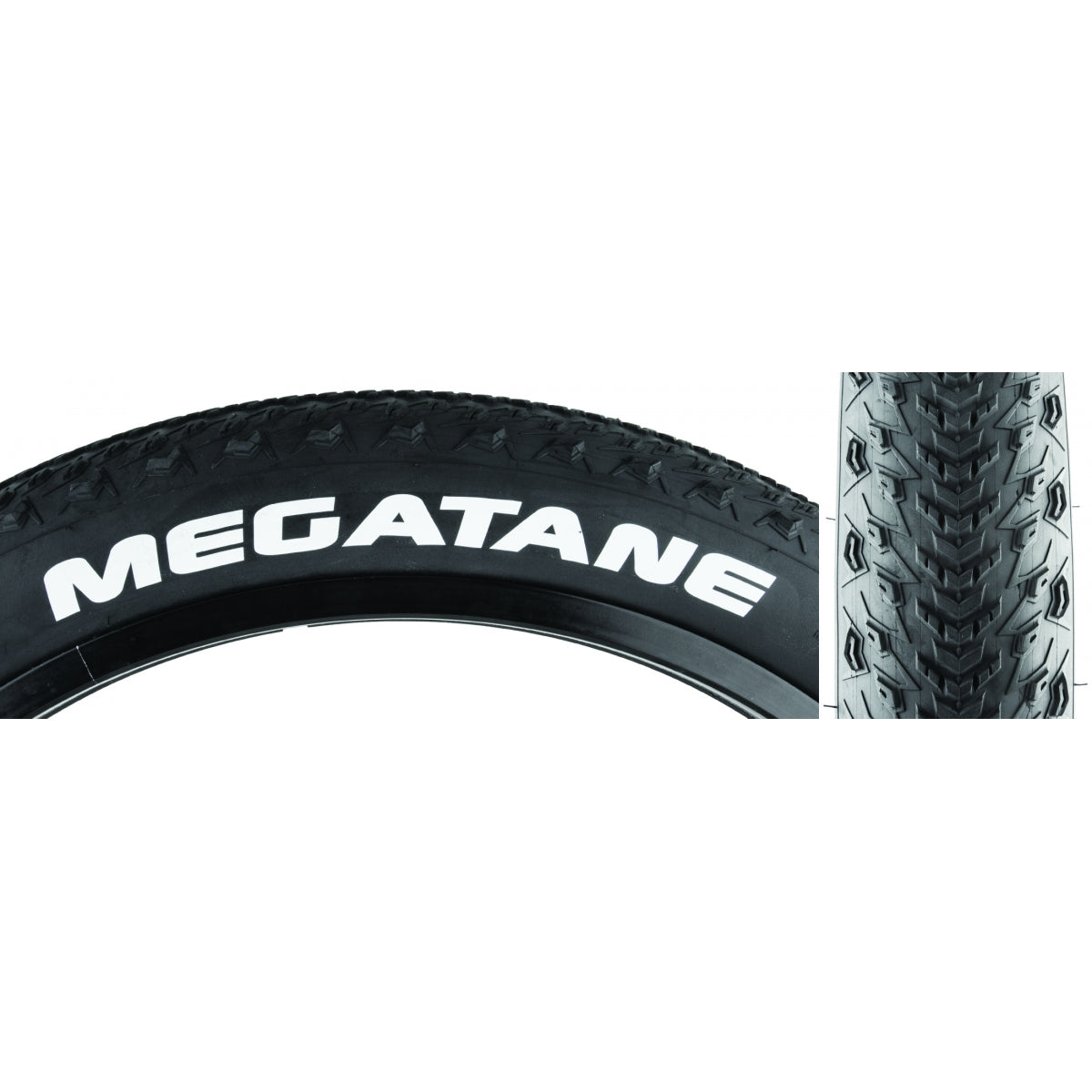 Tire Cstp Megatane 26X4.0 Black/Bk Sc Wire