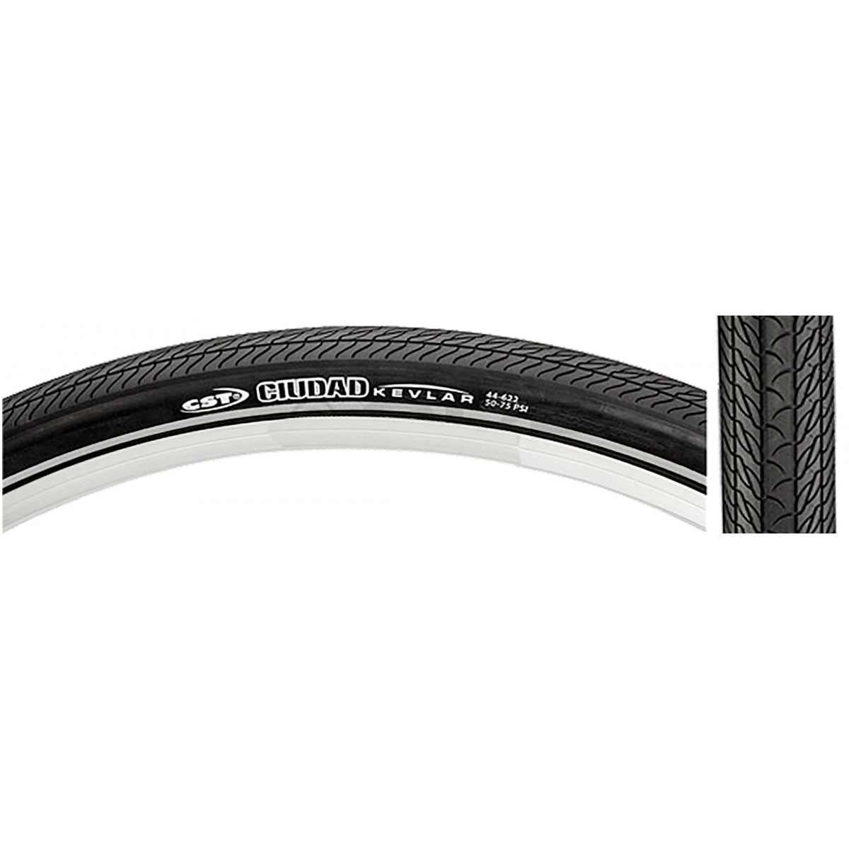 Tire Cstp Ciudad 26X1.50 Bsk Kev Blt Ref Wire