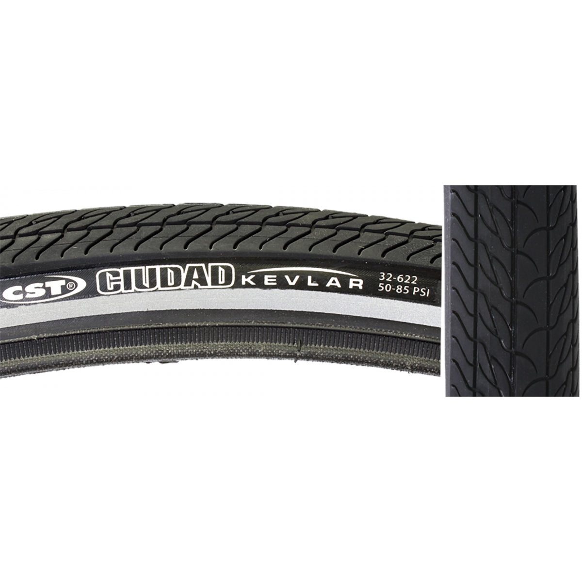 Tire Cstp Ciudad 700X32 Bsk Kev Blt Ref Wire