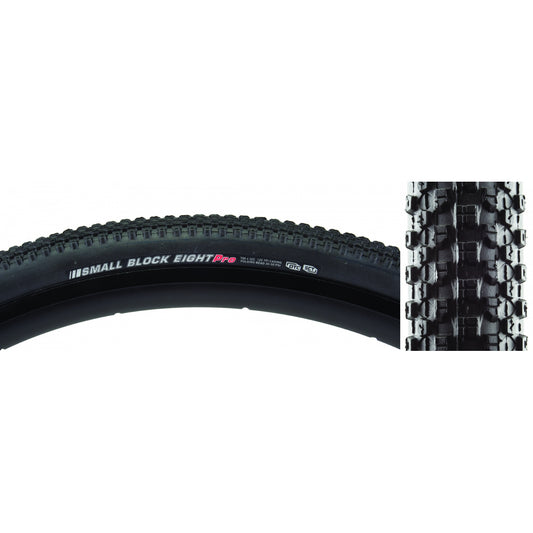 Tire Ken Small Block 8 Pro 700X32 Black/Bk Dtc/Ksct/Tlr/120 Fold 85Psi