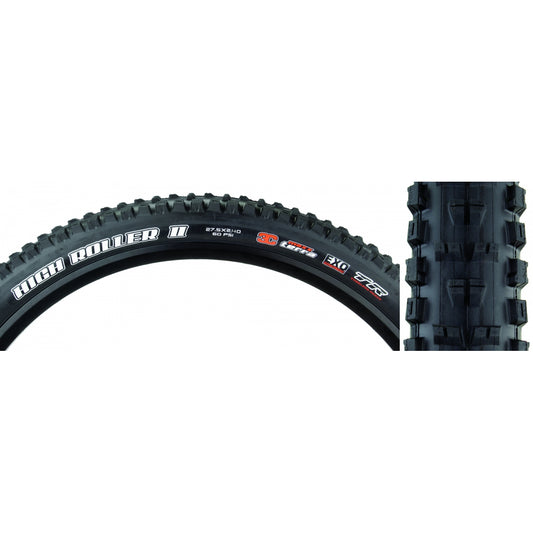 Tire Max Highroller Ii 27.5X2.4 Black Fold/60 3C/Exo/Tr