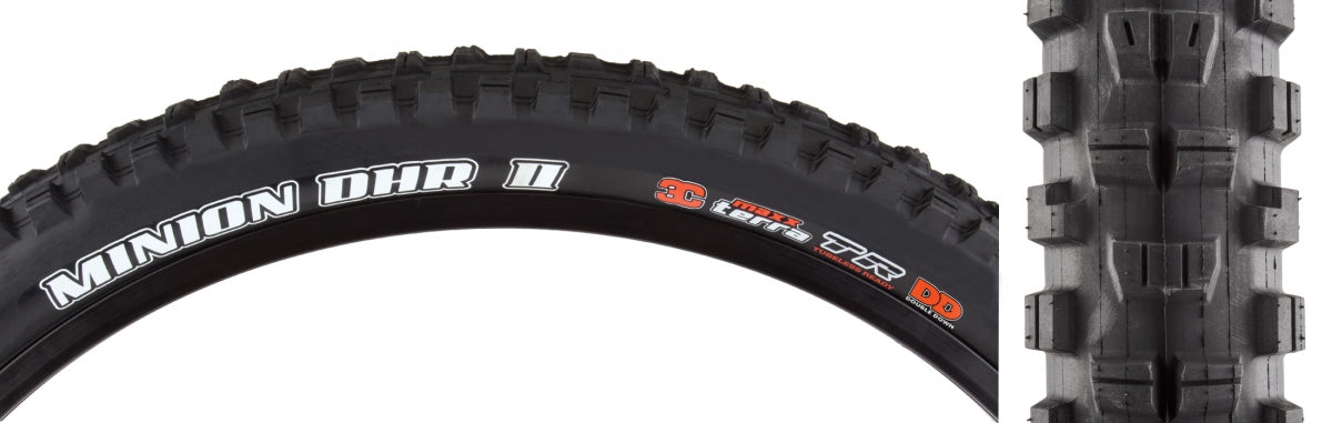 Tire Max Minion Dhr Ii 29X2.3 Black Fold/120X2 3C/Tr/Dd