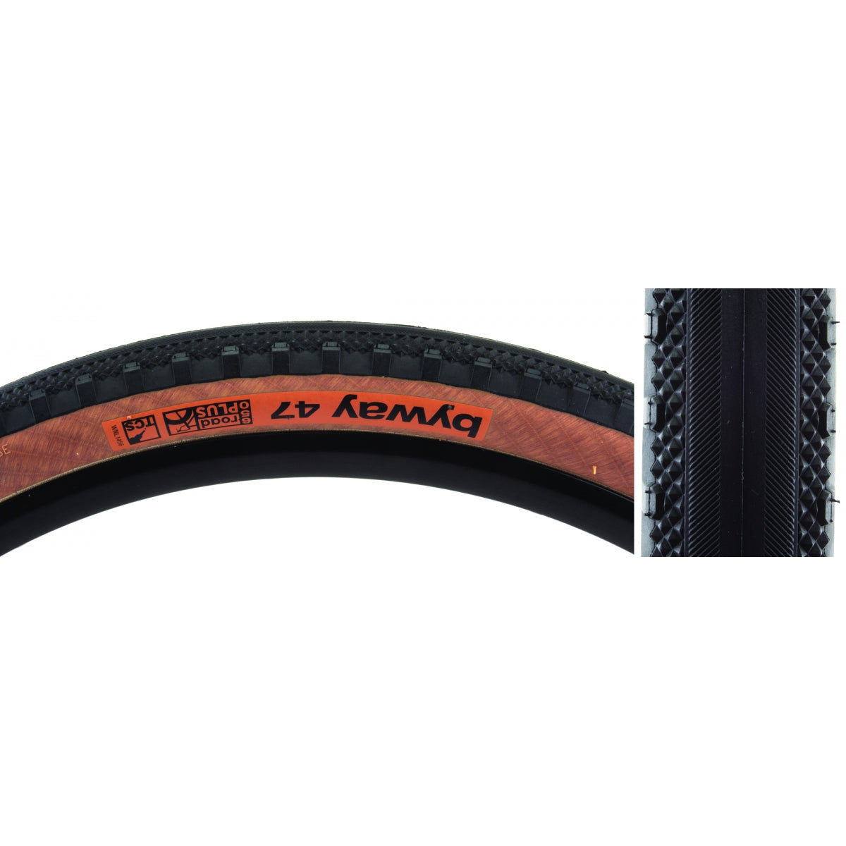 Tire Wtb Byway 650B 47 27.5X1.85 Black/Sk Road Tcs Fold