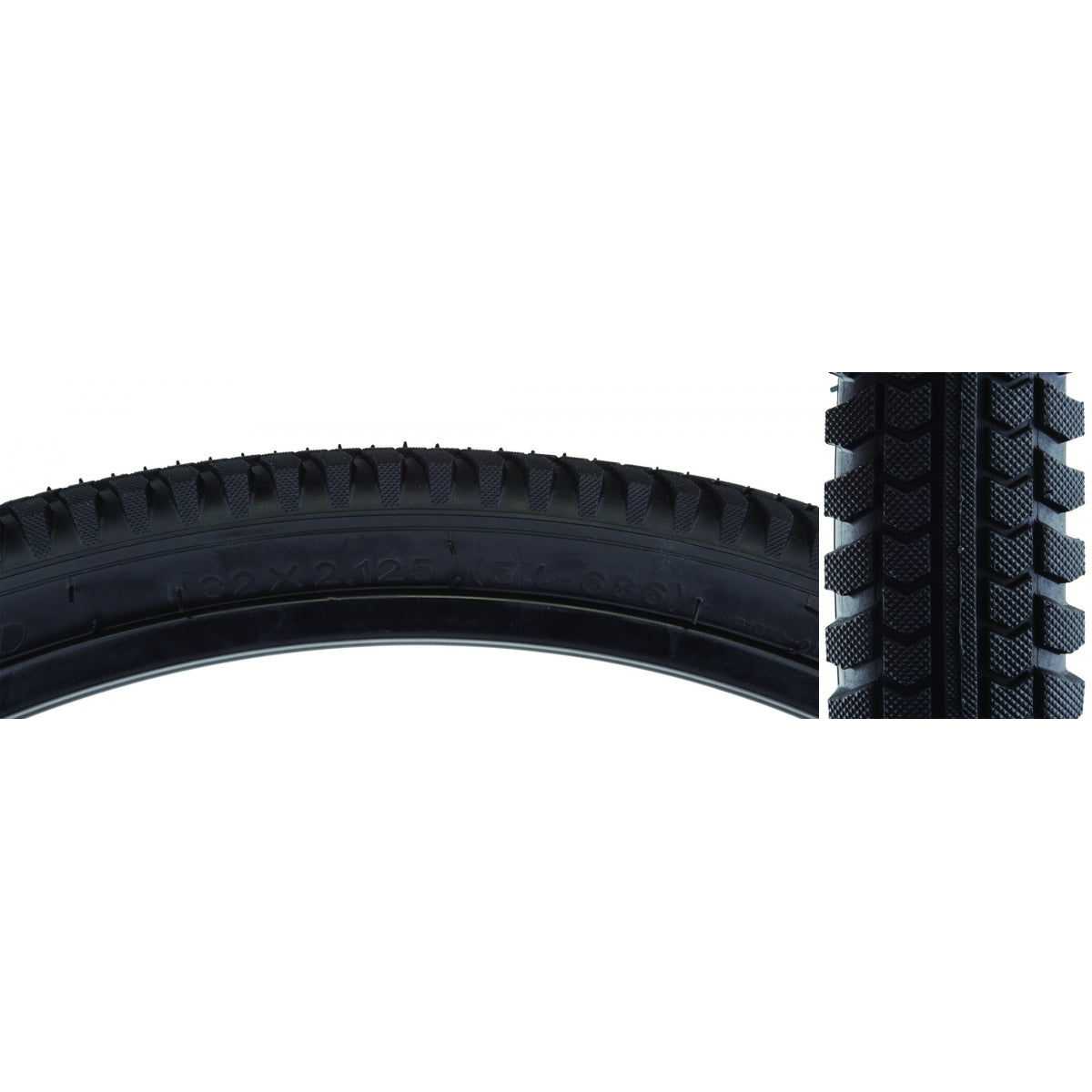 Tire Sunlite 29X2.125 Black/Blk Cruiser A1072 Wire