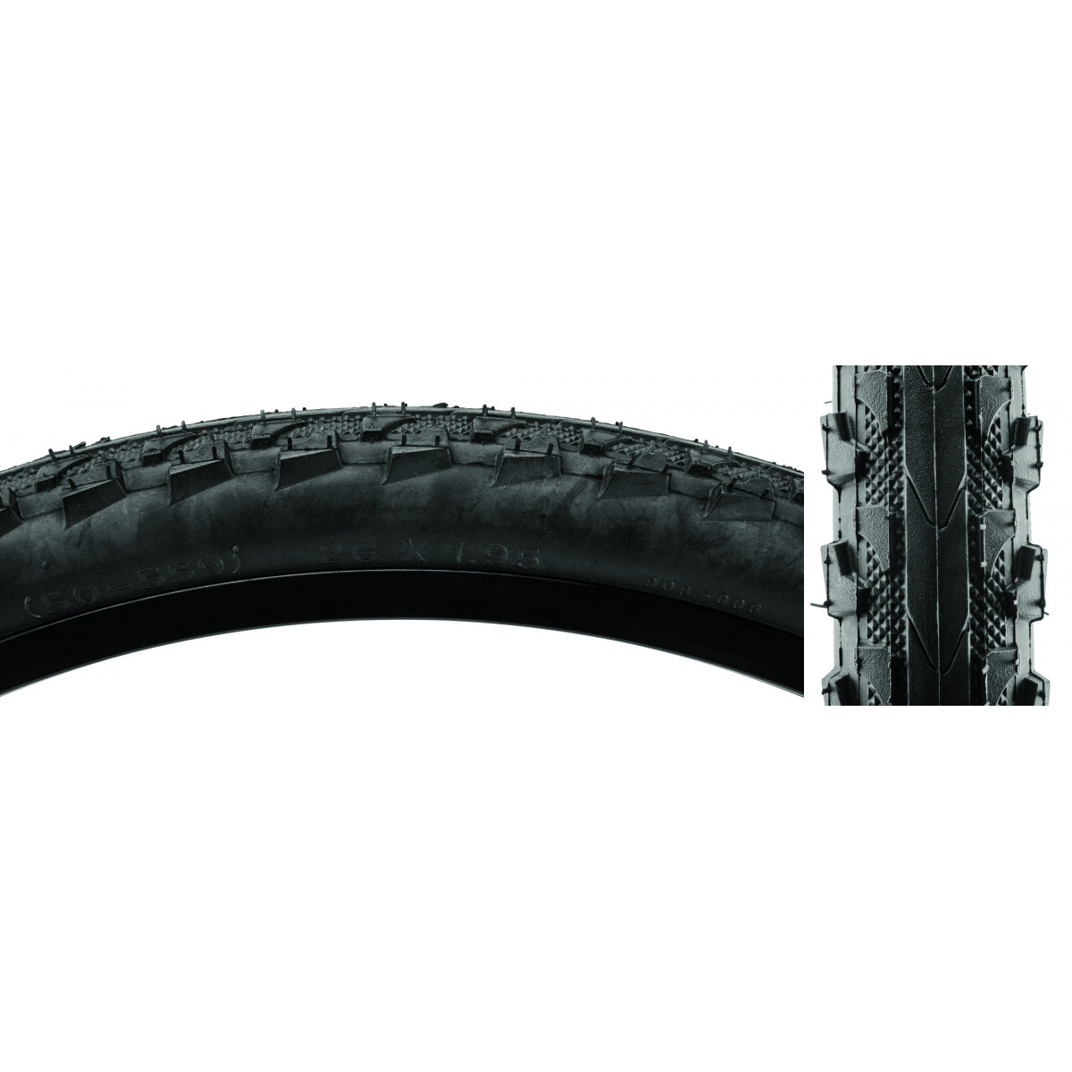 Tire Sunlite 26X1.95 Black/Bk Pathfinder K908 Wire
