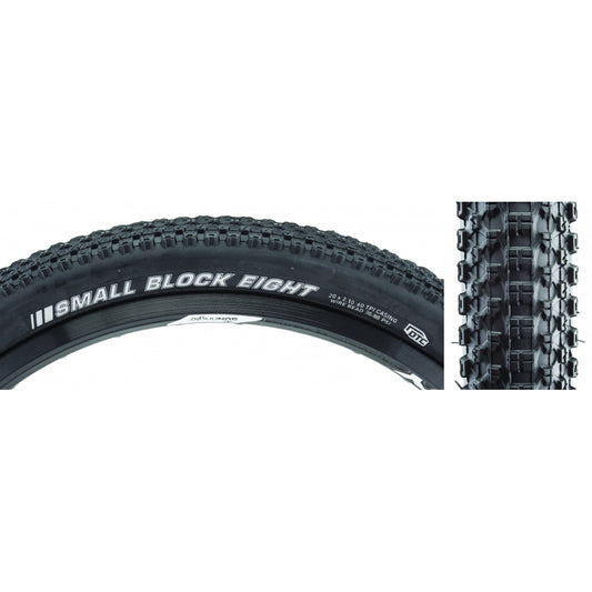 Tire Ken Small Block 8 Sport 20X2.1 Black/Bk Dtc/60 Wire 80Psi