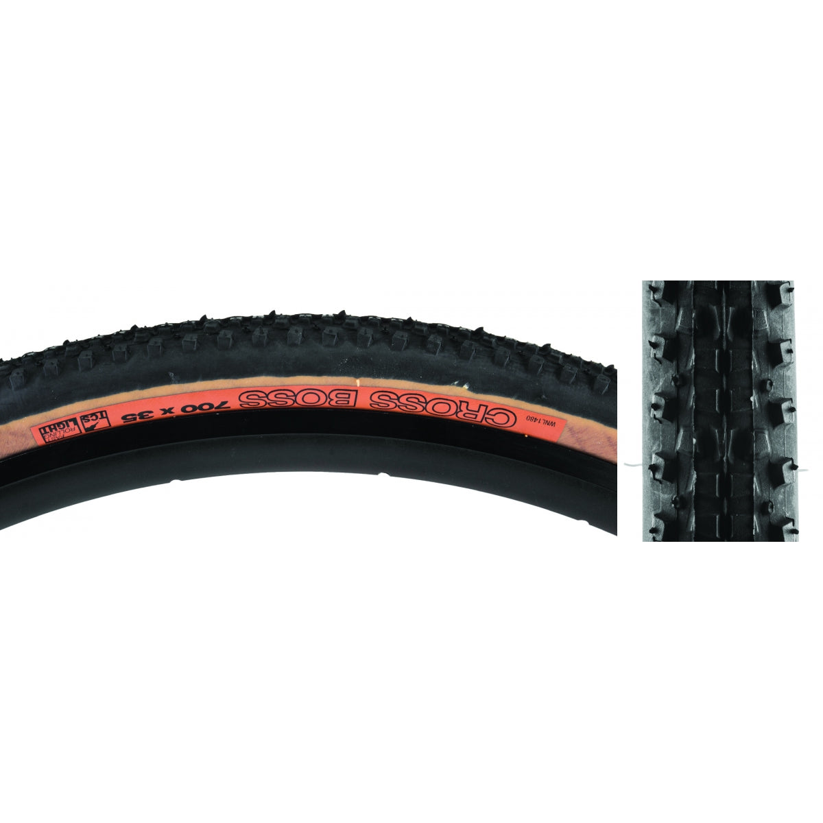 Tire Wtb Crossboss 700X35 Black/Sk Tcs Light Fr Fold