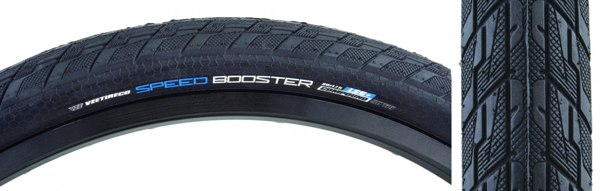 Tire Vee Speedbooster 20X1.75 Black/Bk Fold/90/Lsg+