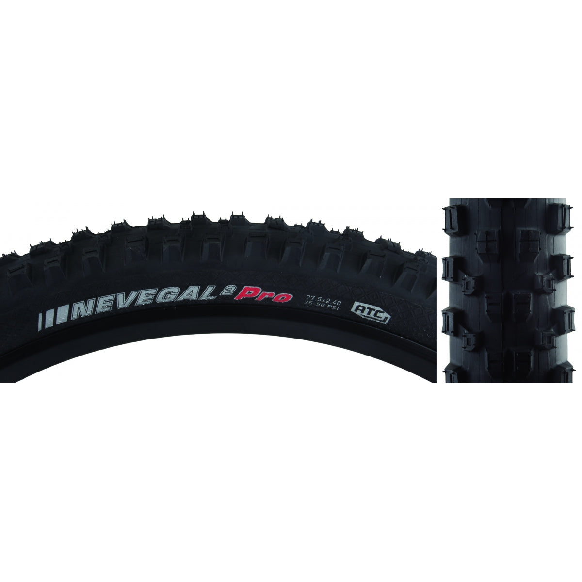 Tire Ken Nevegal2 Pro 27.5X2.4 Black/Bk En-Dtc/Atc/Tlr Fold 25-50Psi