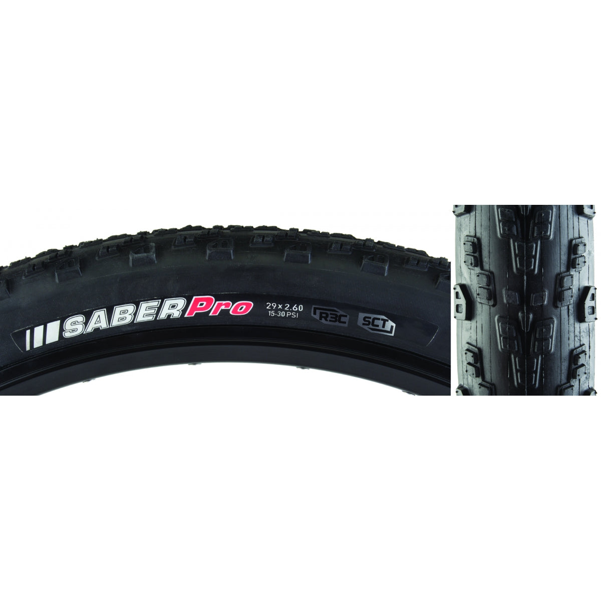 Tire Ken Saber Pro 29X2.6 Black/Bk R3C/Ksct/Tlr Fold 30Psi