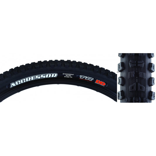 Tire Max Aggressor 27.5X2.5 Black Fold/120X2 Dc/Dd/Tr/Wt