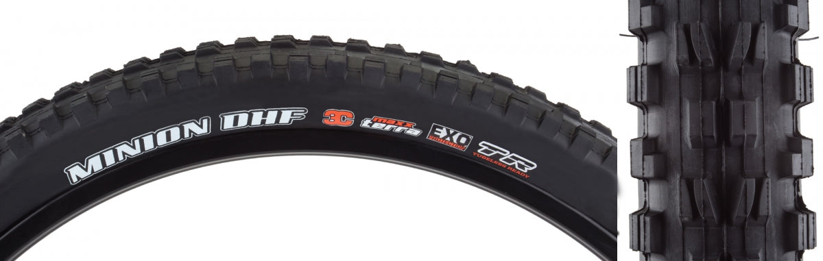 Tire Max Minion Dhf 24X2.4 Black Fold/120 3C/Terra/Exo/Tr