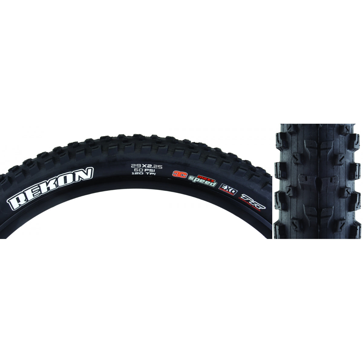 Tire Max Rekon 29X2.25 Black Fold/120 3C/Speed/Exo/Tr