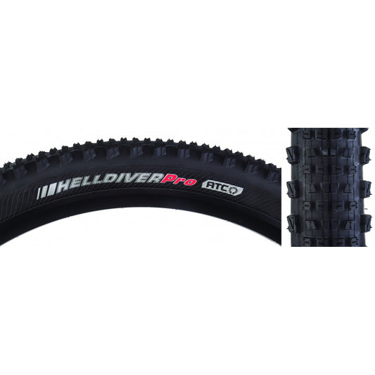 Tire Ken Helldiver Pro 27.5X2.4 Black/Bsk En-Dtc/Atc/Tlr/120 Fold 25-50Psi