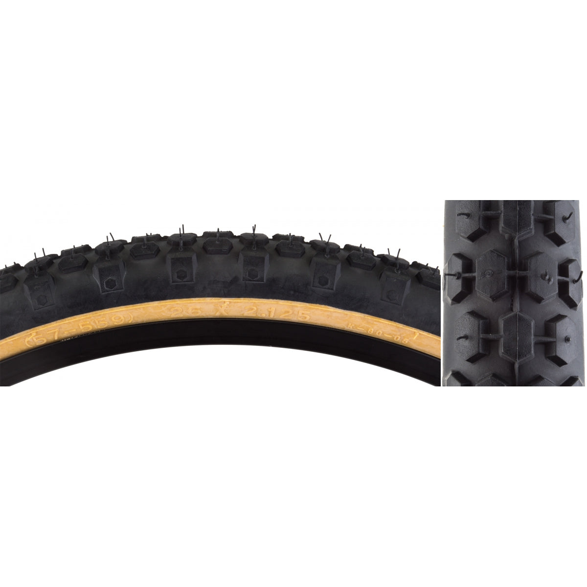 Pneu Vtc Urbain Bleu Pneu Vélo Sunlite City CST1218 - 26x2.125 Pouces