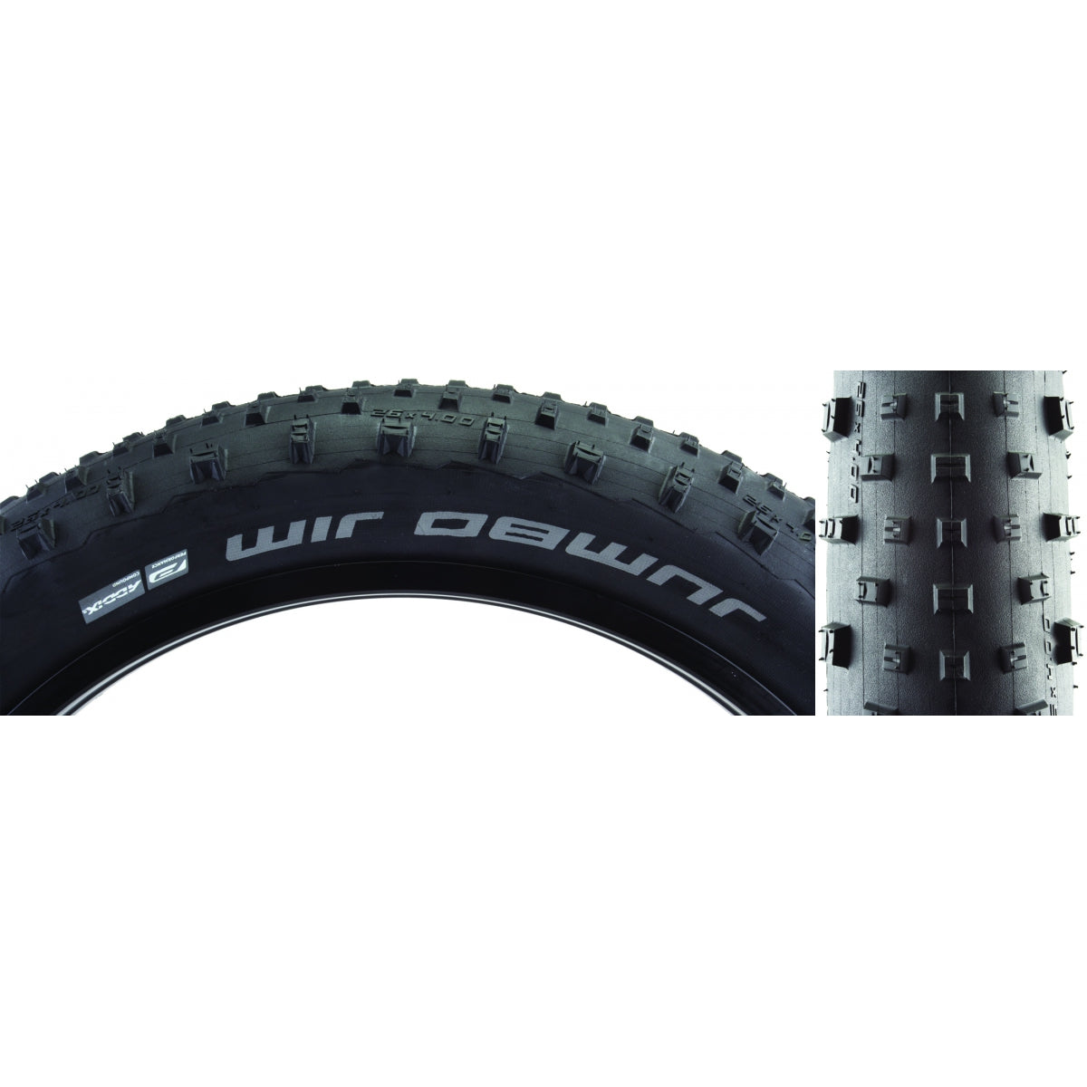 Tire Swb Jumbo Jim 26X4.0 Perf Lite Black/Bsk Addix Fold