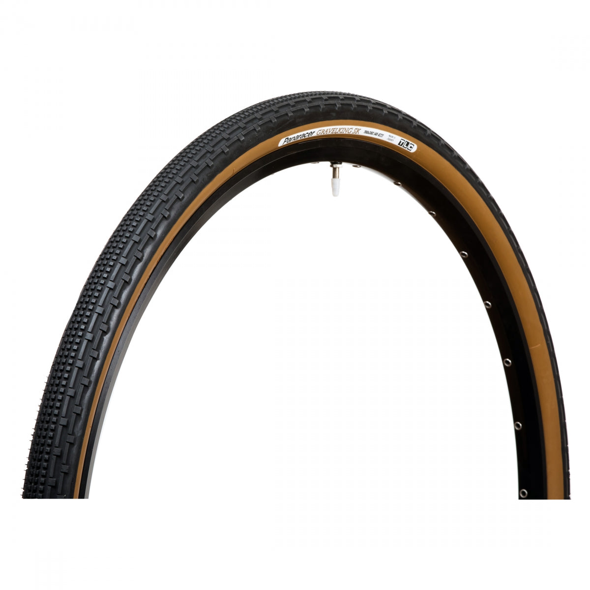 Tire Pan Gravel King Sk+ 700X38 Fold Tbls Black/Bn