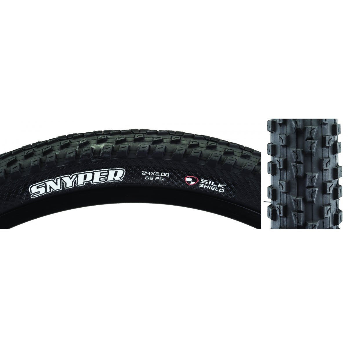 Tire Max Snyper 24X2.0 Black Fold/60 Dc/Ss