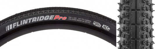 Tire Ken Flintridge Pro 700X40 Black/Bk/Ref-Hp Dtc/Gct/Tlr/120 Fold 50Psi