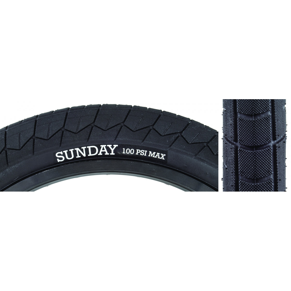 Tire Sunday Current V2 20X2.4 Black/Bk Wire