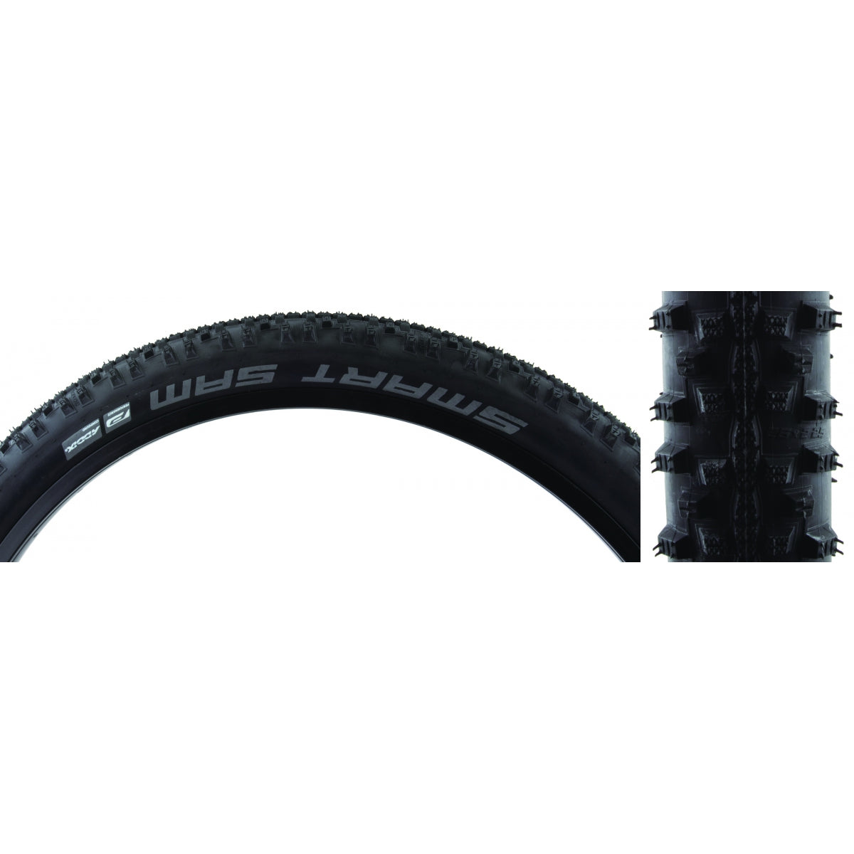 Tire Swb Smart Sam 26X2.25 Lite Black/Bsk Addix Wire