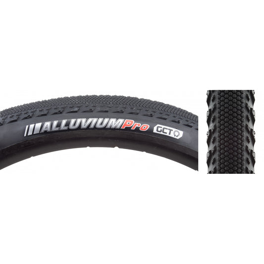 Tire Ken Alluvium Pro 700X45 Black/Bk/Ref Gct/Tlr/120 Fold 50Psi