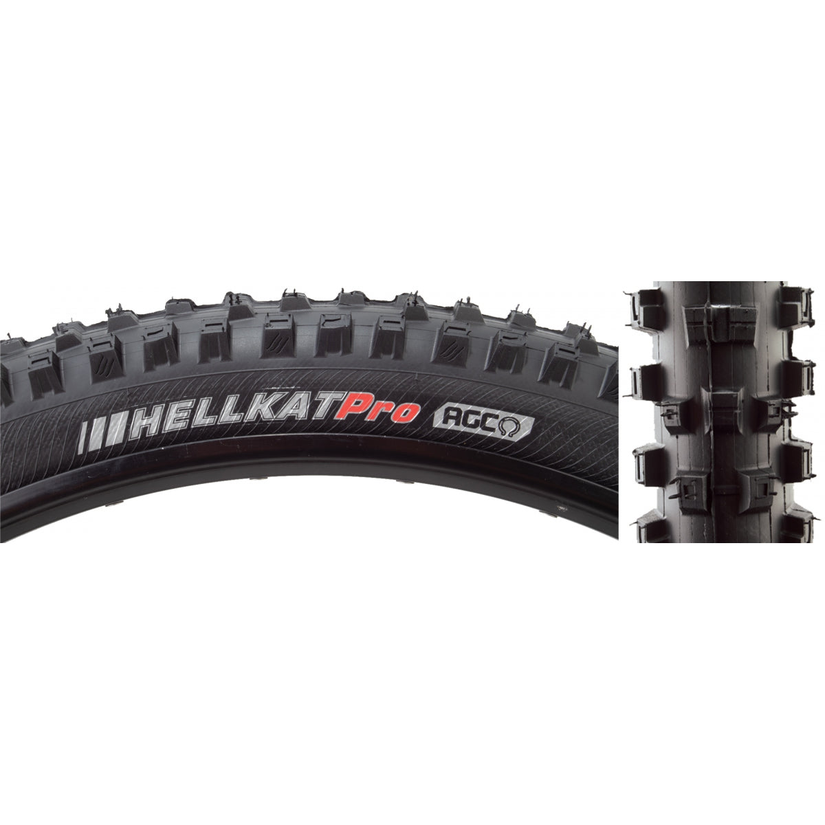 Tire Ken Hellkat Pro 29X2.4 Black/Bk Rsr/Agc/Tlr/60 Fold 50Psi