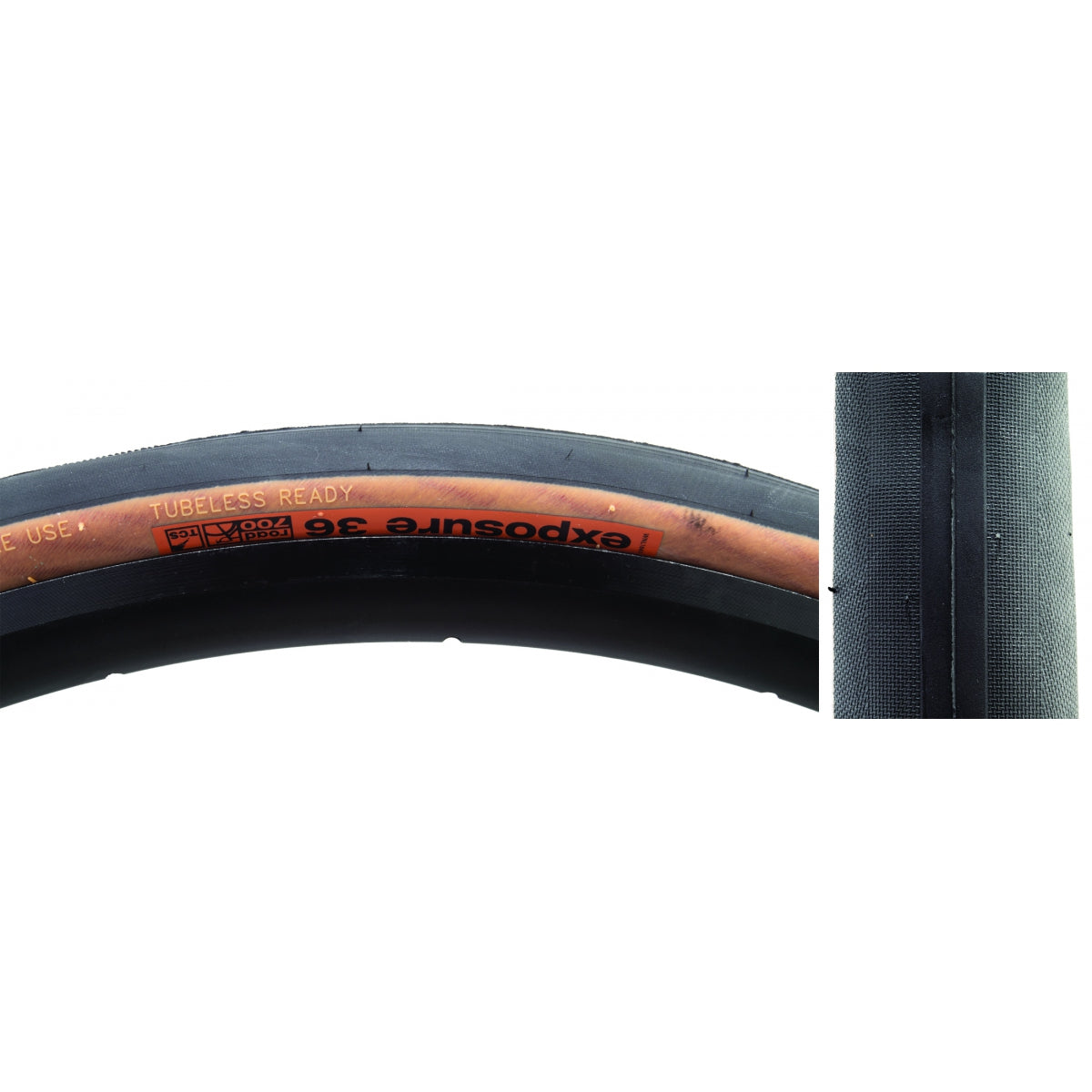 Tire Wtb Exposure 700X36 Black/Sk Road Tcs Fold